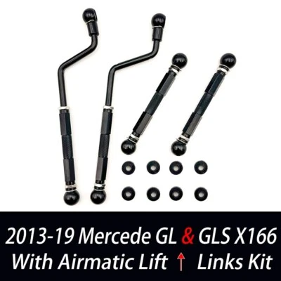 Kit de elevación de eslabones de elevación de suspensión neumática ajustable para MERCEDES BENZ GL GLS AMG X166 Foto 1 de 4