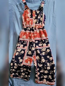 Lily Bleu Jumpsuit Girls Size 8 - Picture 1 of 8
