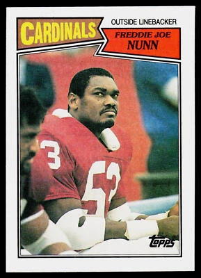 Freddie Joe Nunn, 1987 Topps, #337, St. Louis Cardinals, - Image 1 of 2