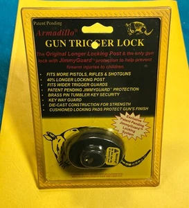Armadillo Gun Trigger Locks Lot of 6 packaged, with Jimmy Guard Locking System - Picture 1 of 2
