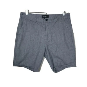 Pacsun Mens Chino Casual Shorts Gray Heathered Flat Front Pockets Light 34 - Picture 1 of 10
