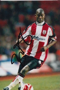 FOTO 2X4 SOUTHAMPTON FIRMADA A MANO BRADLEY WRIGHT PHILLIPS. - Imagen 1 de 1