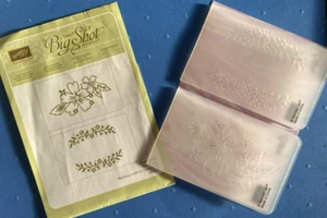 Stampin' Up Sizzix Floral Affection Embossing Folder Duo UK Seller 2188 - Picture 1 of 2