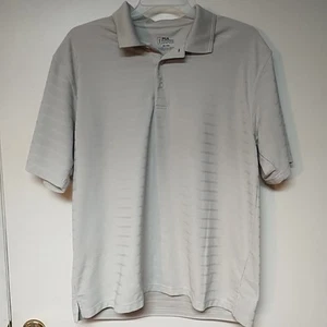 PGA Tour Polo Shirt Mens XL Beige short sleeve - Picture 1 of 7