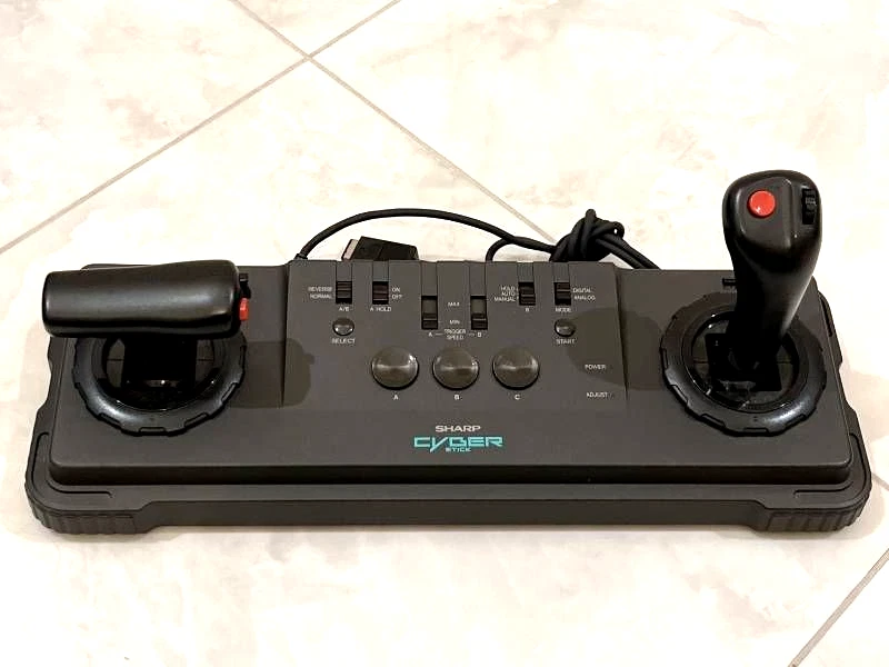 Sharp CYBER STICK CZ-8NJ2 X68000 MSX SEGA Mega Drive/GENESIS (very rare) - Image 1 of 4