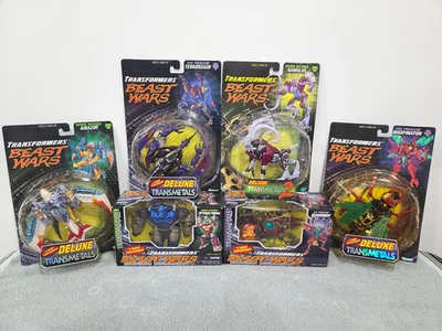 Transformers Beast Wars Transmetals Lot Rare Optimus Primal MISB MOSC SEALED - Image 1 of 2
