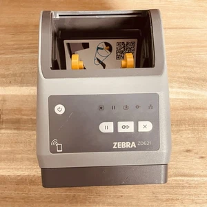 Zebra ZD621 Direct Thermal Label Printer ZD6A042-D21F00EZ 200 dpi *READ* - Picture 1 of 8