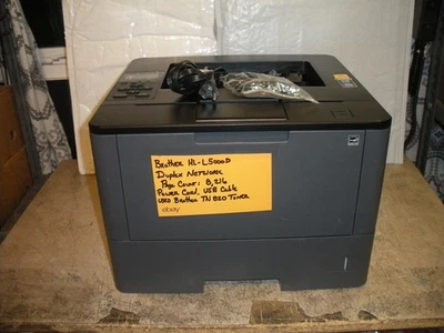 Brother HL-L5000D Duplex Network Workgroup   Page Count 8,216 - Image 1 of 4