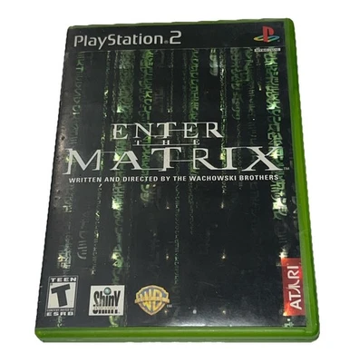 Enter the Matrix BLACK LABEL PlayStation 2 PS2 Complete CIB Very good TESTED! - Image 1 of 4