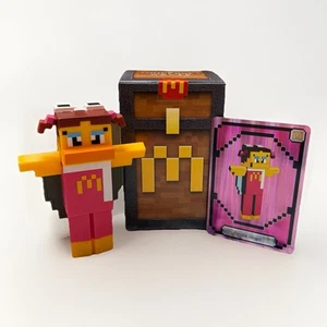 McDonalds Minecraft Happy Meal Birdie Wings Figure w/ Card & Unused Code - Picture 1 of 6