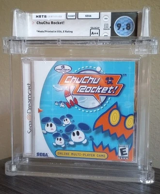 ChuChu Rocket! - Sega Dreamcast - WATA 9.8 A++ Sealed Graded  - Image 1 of 3