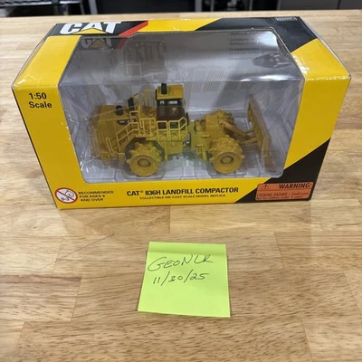 1:50 Scale Norscot 55205 Caterpillar 836H Landfill Compactor - NIB - NOS - Image 1 of 4
