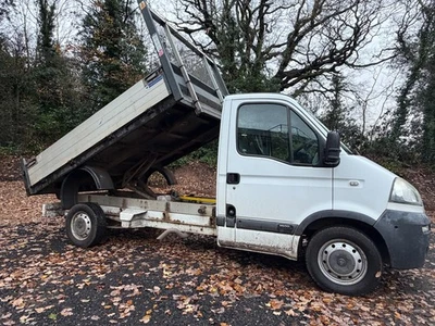 2009 VAUXHALL MOVANO TIPPER  3500 CDTI - MWB WHITE - Image 1 of 4