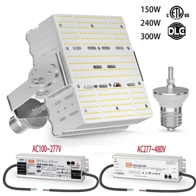 LED Retrofit Kit for High Bay Wall Pack Parking Lot Street Light 150W 240W 300W - Image 1 of 4