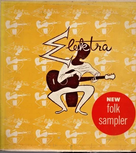 VARIOUS on LP " EKEKTRA FOLK SAMPLER " folk country - Picture 1 of 1