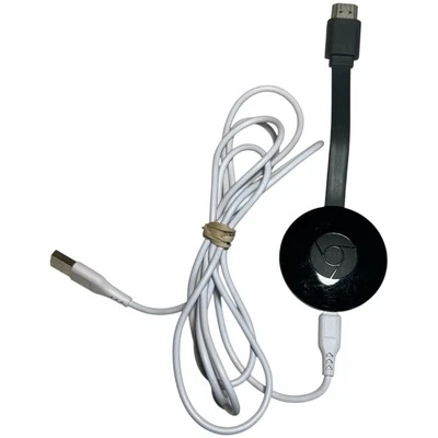 Google Chromecast 2nd Generation 1080p Media Streaming Device (NC26A5) W/ Cable - Image 1 of 3