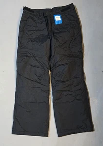 Columbia Ski , Snow Pants Mens M Short Black Omni-Tech Ski Insulated - Picture 1 of 5