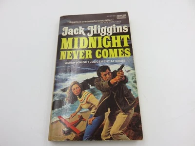 Midnight Never Comes by Jack Higgins Paperback Book First Printing 1975 Foto 1 de 4