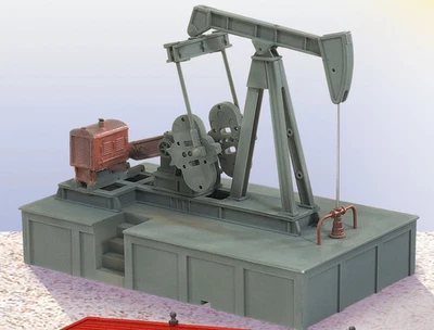 Lionel 6-34162 O Gauge Operating Oil Pumping Station Accessory - Image 1 of 4