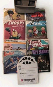 Vintage Sawyers View Master Viewer 1970's Brown Made In USA -GAF 9 Sets Of Discs - Picture 1 of 15