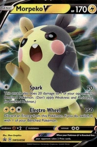 Morpeko V Promo SWSH: Sword & Shield Promo Cards SWSH056 NM - Picture 1 of 2