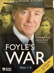 Foyle’s War TV Serie DVD Set 1 bis 5 Michael Kitchen Acorn Media. FF - Bild 1 von 6