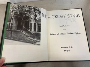 1938 Hickory Stick, Wilson Teachers College, Washington DC Yearbook, Old Photos - Bild 1 von 2