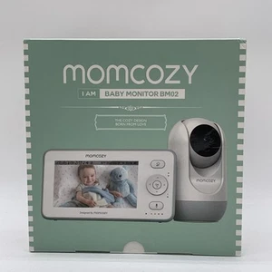 momcozy Baby Monitor BM02 - Two-Way Audio - Camera & Voice - Pan &Tilt - Picture 1 of 7
