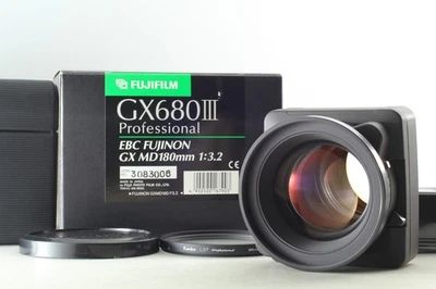 Box [ Top Mint ] FUJIFILM EBC GX MD 180mm f3.2 for GX680 II III  From Japan - Image 1 of 4