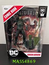 McFarlane * GREEN ARROW WITH INJUSTICE 2 COMIC PAGE PUNCHERS * 7" Action Figure