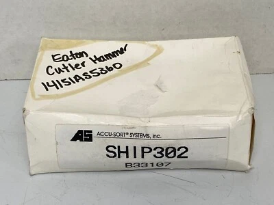 EATON CUTLER HAMMER 14151AS5360 A1 ACCU-SORT B33107 10' POLARIZED REFLEX SENSOR - Image 1 of 2
