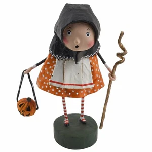Lori Mitchell Baby Yaga Trick or Treater Halloween Figurine Folk Art Figure - Picture 1 of 3