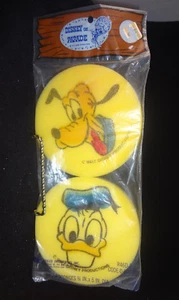 Disney On Parade Schwämme Donald Duck Pluto Walt Disney Produktion  - Bild 1 von 2