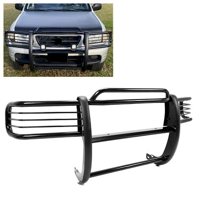 For Isuzu Rodeo Amigo 1998-2004 Bull Bar Grille Guard Black Steel Power Coated - Image 1 of 4