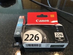 Canon CLI-226 Black Ink Cartridge And 226 Cyan cartridge FREE SHIPPING - Picture 1 of 1