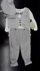 Infant Boys Harry & Violet $38 3pc Gray & White Set Size 12 Months - 24 Months