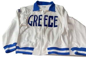 Moda Hellas men's jacket Greece XXL Full Zipsweater - Picture 1 of 7