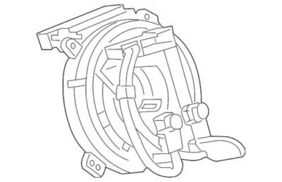 Bobina de volante genuína GM 2016-2024 Buick Cadillac GMC Chevrolet 84532292 - Imagem 1 de 2