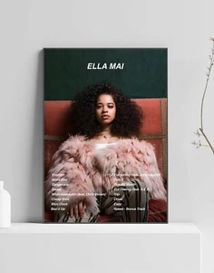 Ella Mai Album Premium Music Poster | Artwork Tracklist - Bild 1 von 4