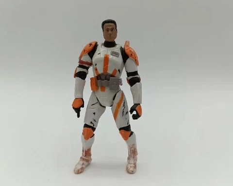 Star Wars Commander Cody Action Figure 4" 2005 Clone Wars Pre Owned Loose READ Cover