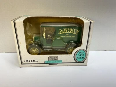 1992 ERTL 1912 Open Cab Bank - Agway - Diecast Metal Car - NIP - Image 1 of 4