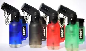 PIPE LIGHTER PROF ANGLED Jet Flame Windproof Blue Flame Refillable Tank NEW - Picture 1 of 5