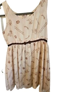 Ank Rouge Cupid Dress Pink  Size Medium French Short Flirty  - Picture 1 of 11