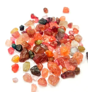 Lote de 51 quilates de piedras preciosas sueltas ásperas 100 % naturales zafiro de Ceilán multicolor - Imagen 1 de 3