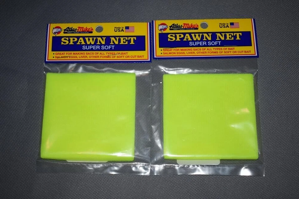 Atlas Mike's Spawn Net 3" Squares Chartreuse (2 Packs) - Image 1 of 1