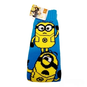 Despicable Me 3 Little Boys Slipper Socks-Shoe Size 7.5-3.5-Blue-Yellow - Picture 1 of 4
