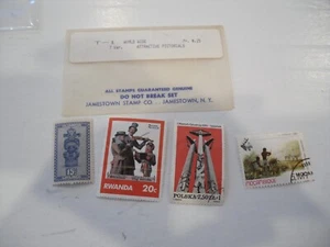 1982 Jamestown Stamp Company FOTO ATTRAENTI IN TUTTO IL MONDO - Foto 1 di 3
