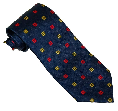 VINTAGE NECK TIE Hardie Amies British Fashion Designer Silk Made in Italy - Image 1 of 4