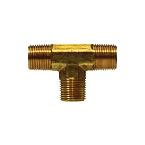 1/4in Mip X 1/4in Mip X 1/4in Mip Brass Tee 28291 B135 - Image 1 of 1