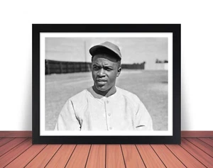 Framed JACKIE ROBINSON Photo Picture BROOKLYN DODGERS - 8x10 or 11x14 (W1) - Picture 1 of 10